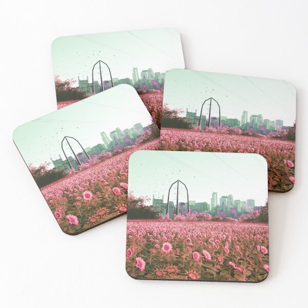 Item preview, Minneapolis Minnesota Skyline and Field of Flowers designed and sold by anthonylonder.