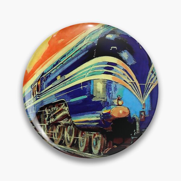 Item preview, The Coronation Scot vintage travel poster designed and sold by stickart-marek.
