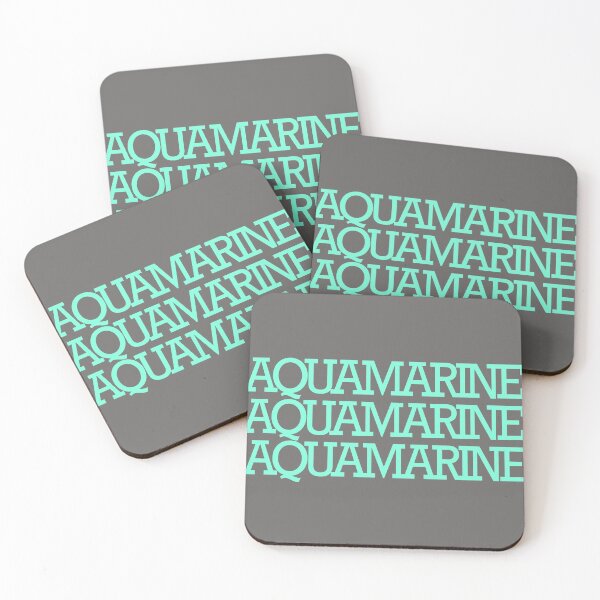 Item preview, Aquamarine Aquamarine Aquamarine - Color designed and sold by agsduy.