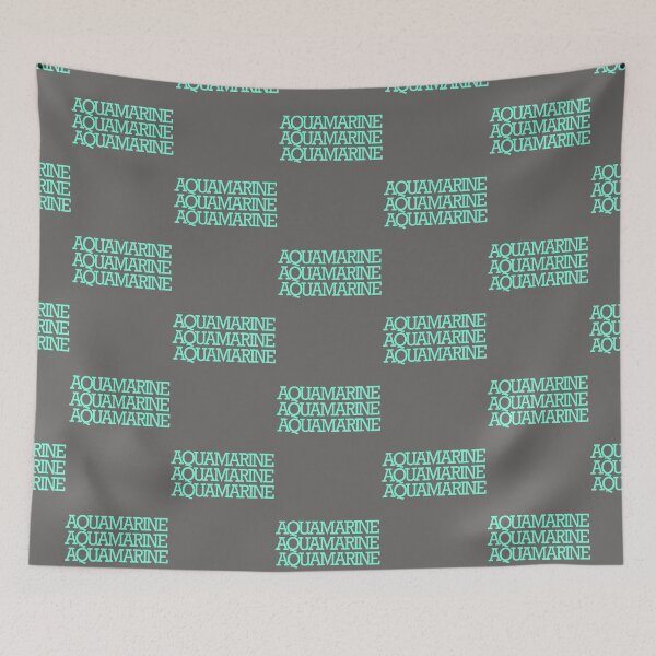 Item preview, Aquamarine Aquamarine Aquamarine - Color designed and sold by agsduy.