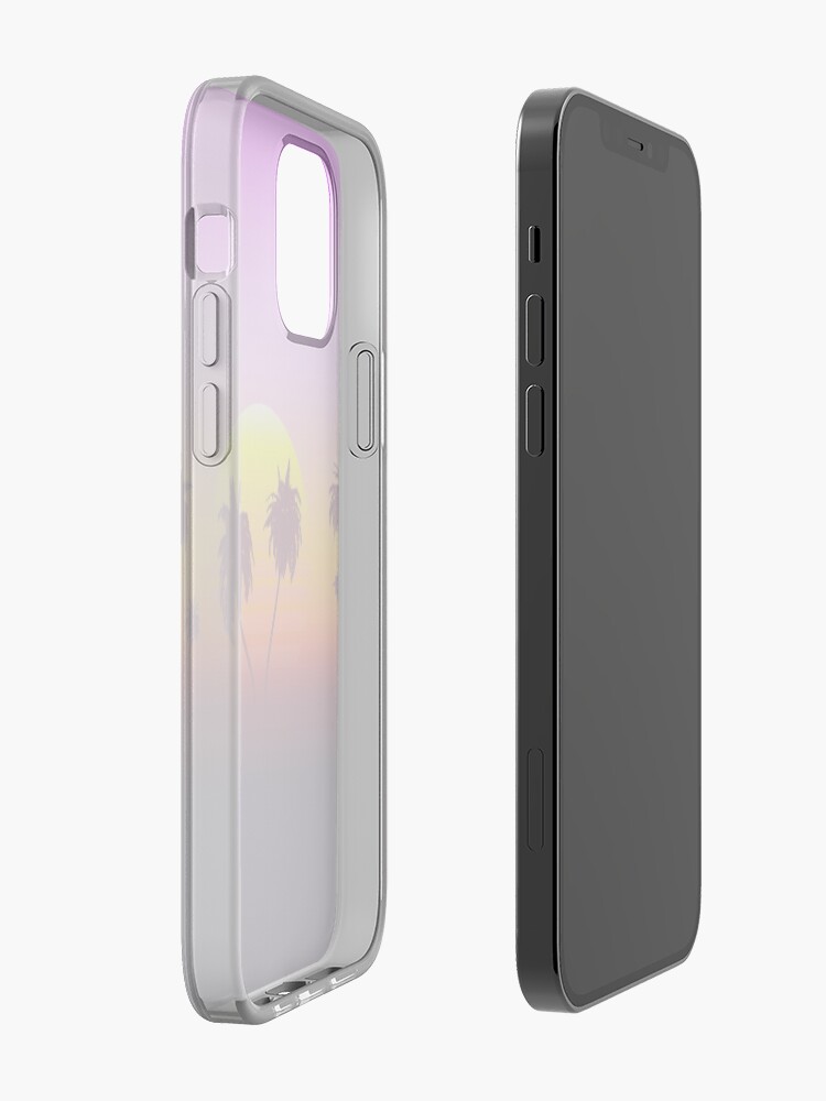 Alternate view of Palm Trees Sunset iPhone Case