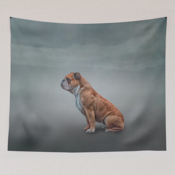 Item preview, Drawing dog breed English Bulldog  designed and sold by bonidog.