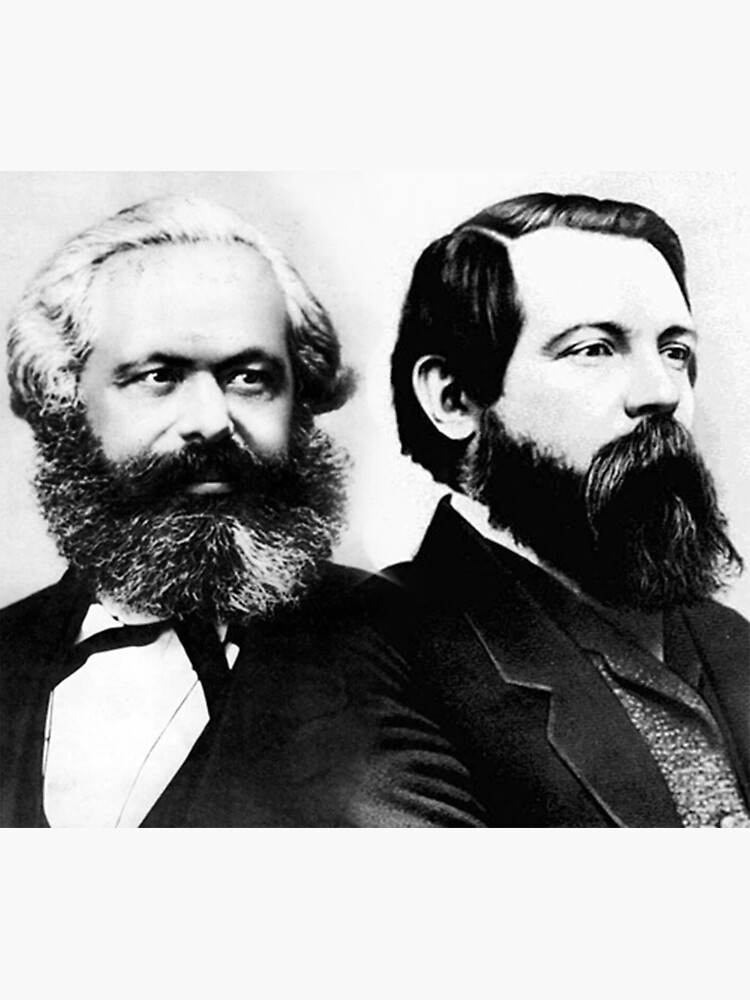 Karl Marx y Friedrich Engels