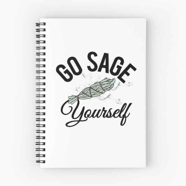 Item preview, Go Sage Yourself - Funny Spiritual Gifts designed and sold by NirvanaxStudio.