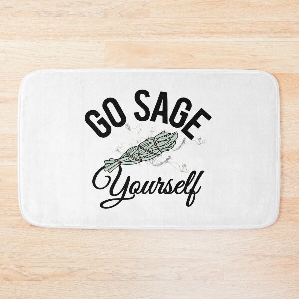 Item preview, Go Sage Yourself - Funny Spiritual Gifts designed and sold by NirvanaxStudio.