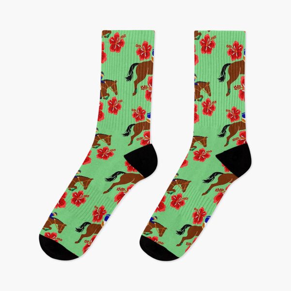 Item preview, HIBISCUS HUNTER JUMPER designed and sold by GorillaFarm.