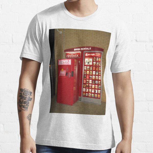 Redbox, red, box, display advertising Essential T-Shirt