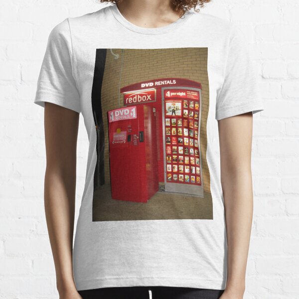 Redbox, red, box, display advertising Essential T-Shirt