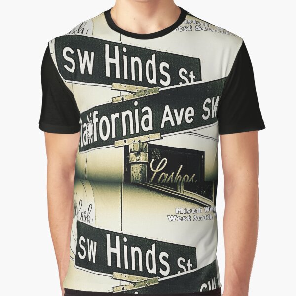 Hinds & California, West Seattle, SIGNATURE by Mistah Wilson Graphic T-Shirt