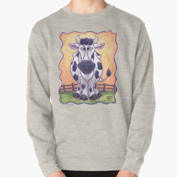 Animal Parade Cow Pullover Sweatshirt
