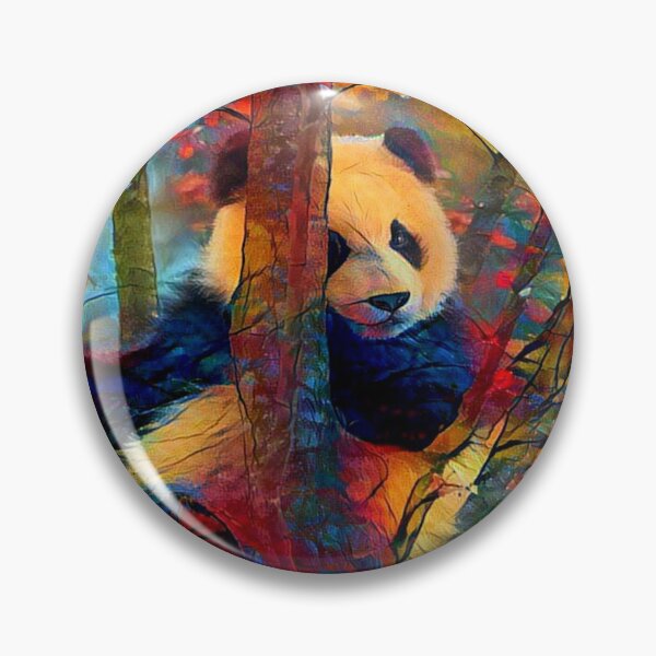 Item preview, Panda at Autumn Sunset designed and sold by Alyxandre.
