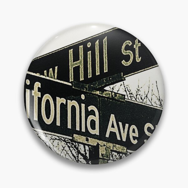 Item preview, SW Hill & California Avenue SW, West Seattle, WA SIGNATURE by Mistah Wilson designed and sold by The Street Sign Store.