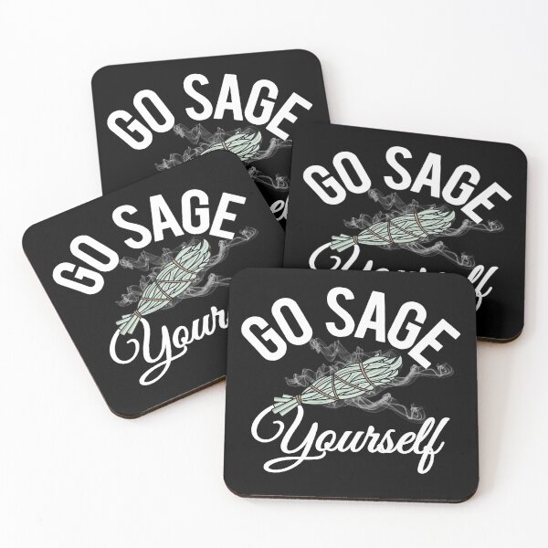 Item preview, Go Sage Yourself - Funny Spiritual designed and sold by NirvanaxStudio.