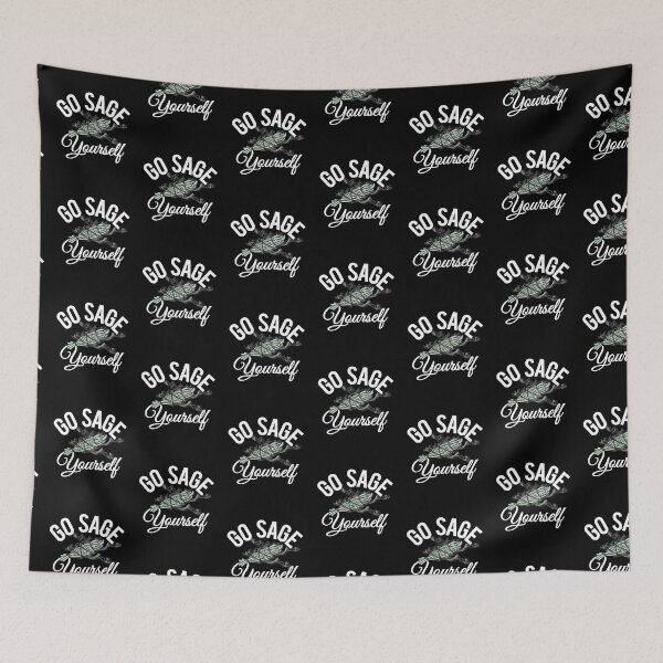 Item preview, Go Sage Yourself - Funny Spiritual designed and sold by NirvanaxStudio.