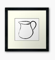 pitcher Framed Print