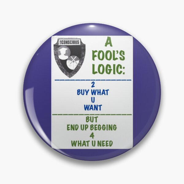 Item preview, FOOL'S LOGIC designed and sold by CCCREW.