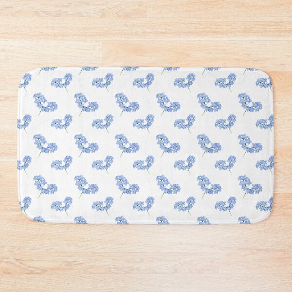 Item preview, Watercolour myosotis flowers pattern designed and sold by maryannacher.