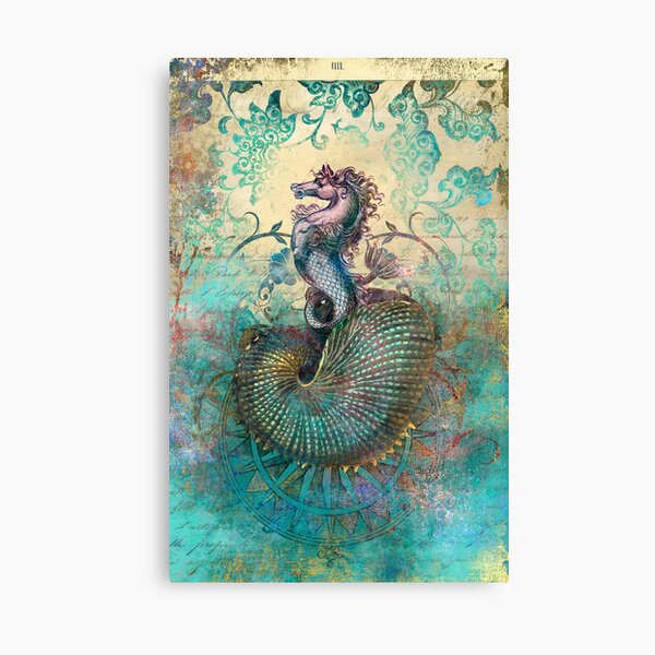 The Seahorse Diary Canvas Print