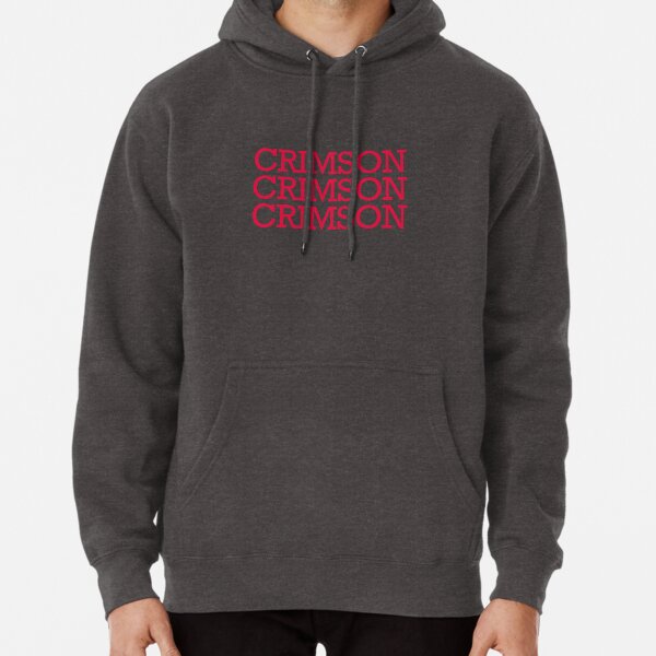 crimson color hoodie