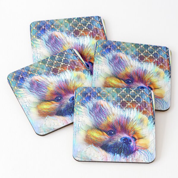 Item preview, Paintsplatter Pomeranian Abstract designed and sold by Alyxandre.