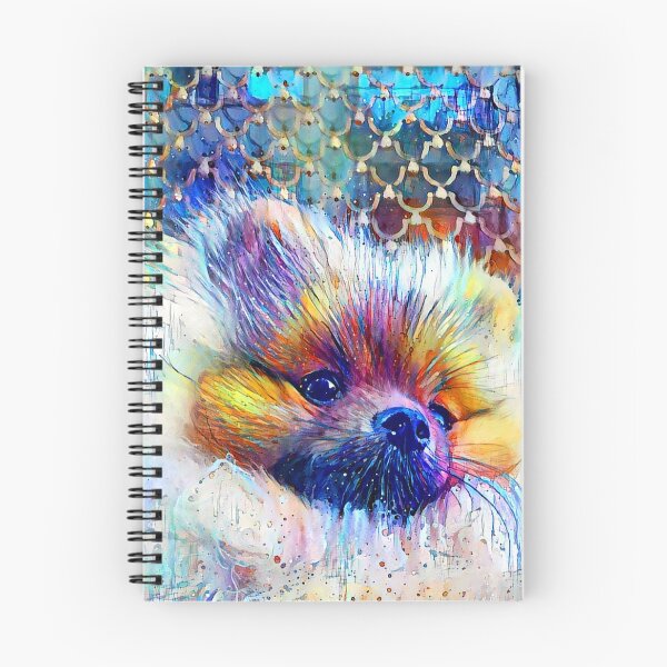 Item preview, Paintsplatter Pomeranian Abstract designed and sold by Alyxandre.