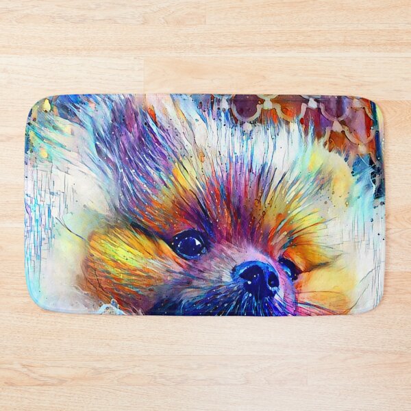 Item preview, Paintsplatter Pomeranian Abstract designed and sold by Alyxandre.