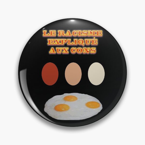 Aperçu de l'œuvre Le racisme expliqué aux cons créée et vendue par Astralia.