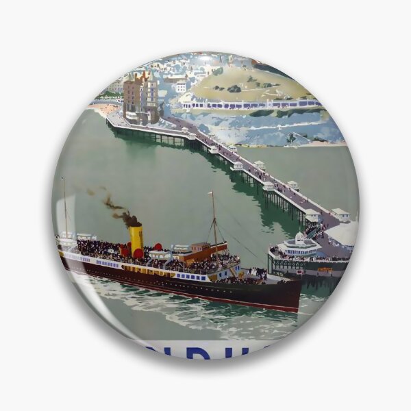 Item preview, Llanduno vintage travel poster designed and sold by stickart-marek.