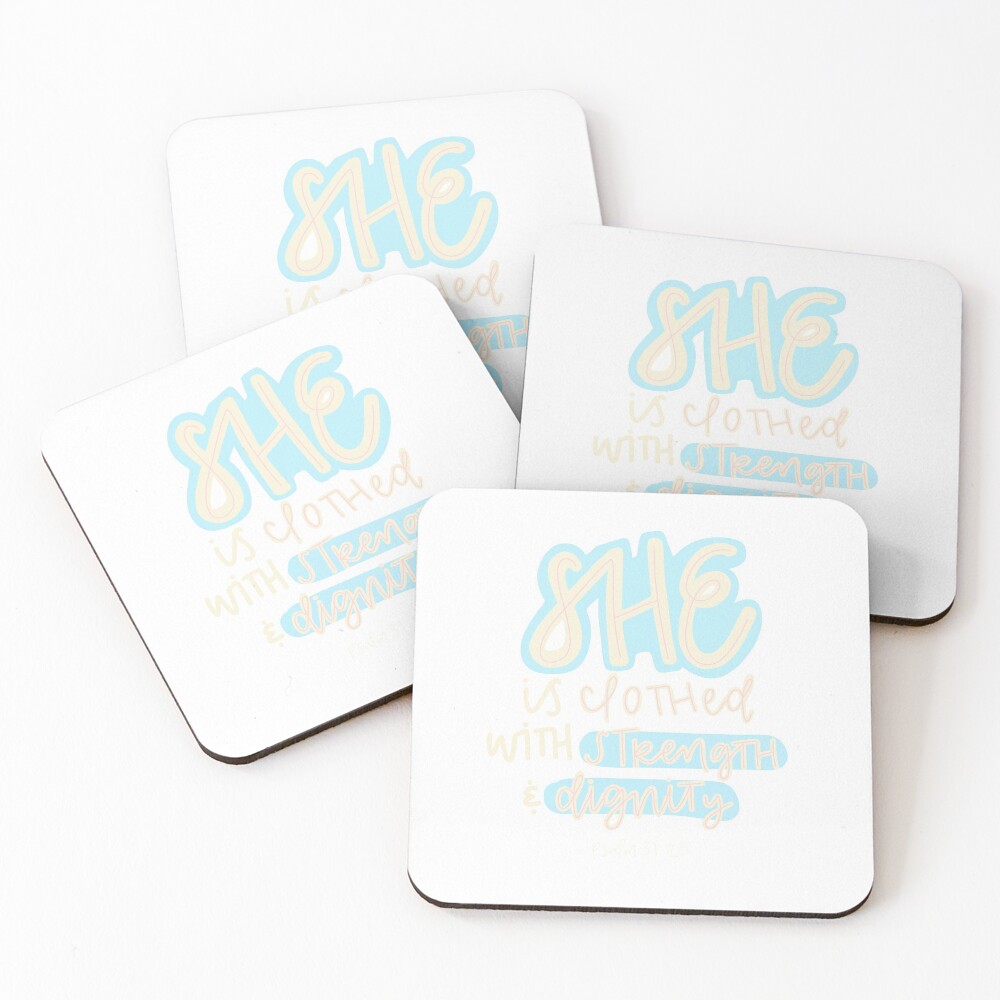 Item preview, Coasters (Set of 4) designed and sold by scriptedbysyd.