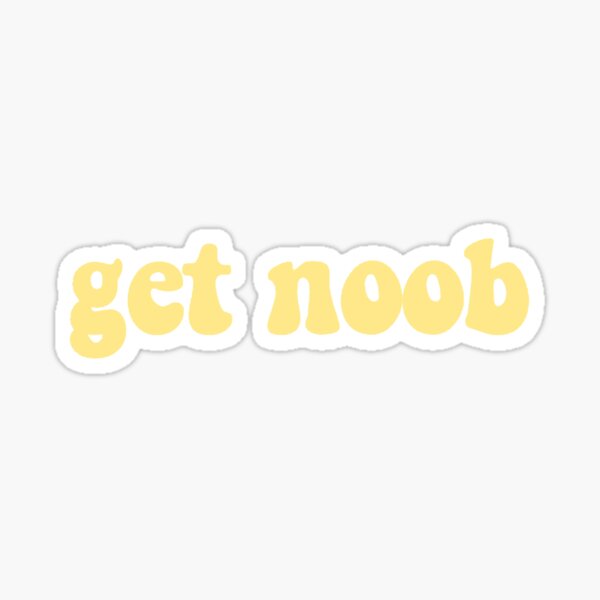 Denis Roblox Stickers Redbubble - noob aesthetic roblox wallpapers