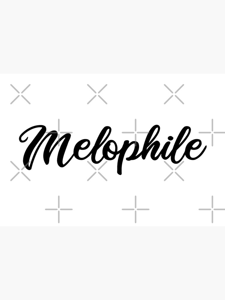 Melophile Sticker Planner Stickers Text Words Music Lover Art Board Print By Mysticmagpie Redbubble