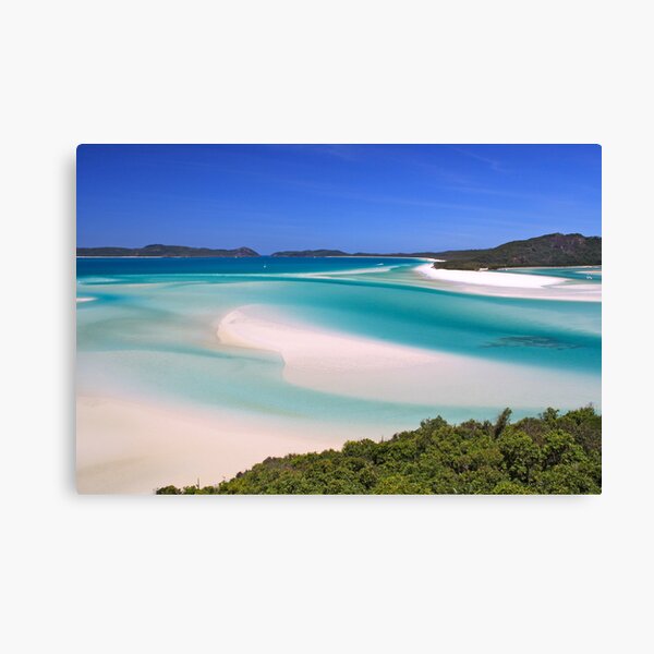 "Whitehaven Beach" | Whitsunday Islands | Australia Canvas Print