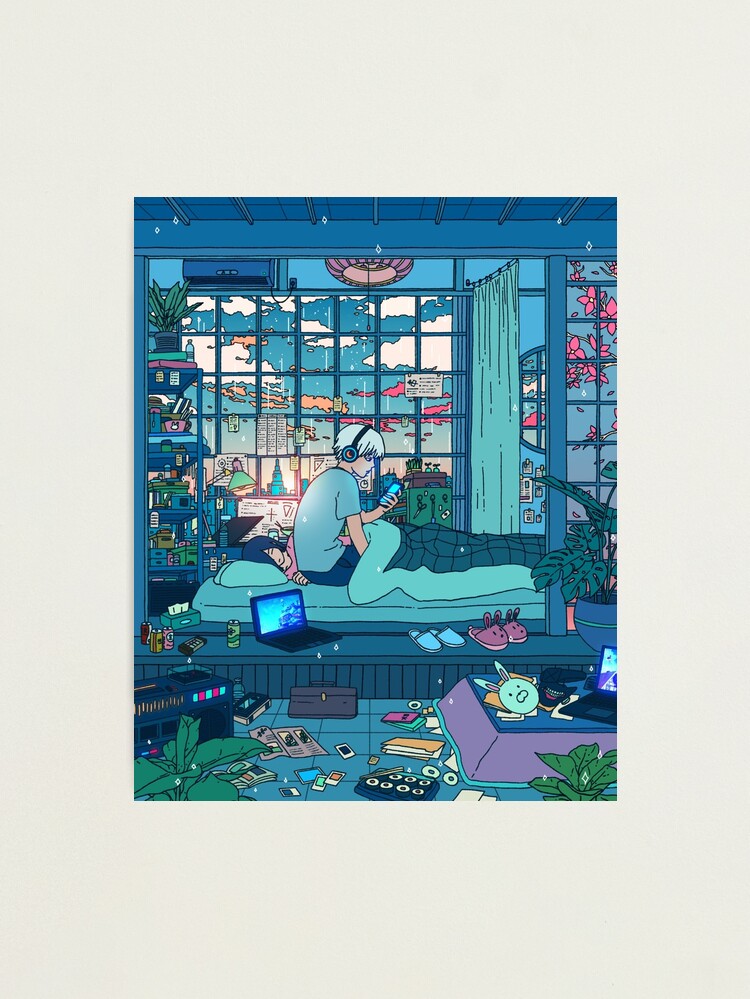 Alternate view of Rainy Morning Photographic Print