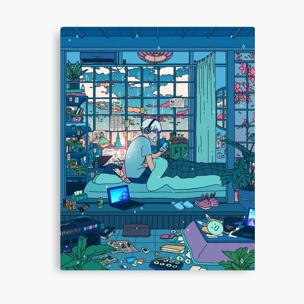 Rainy Morning Canvas Print