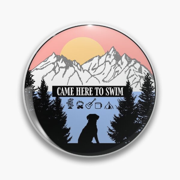 Item preview, Came Here To Swim designed and sold by MaplewoodMerch.