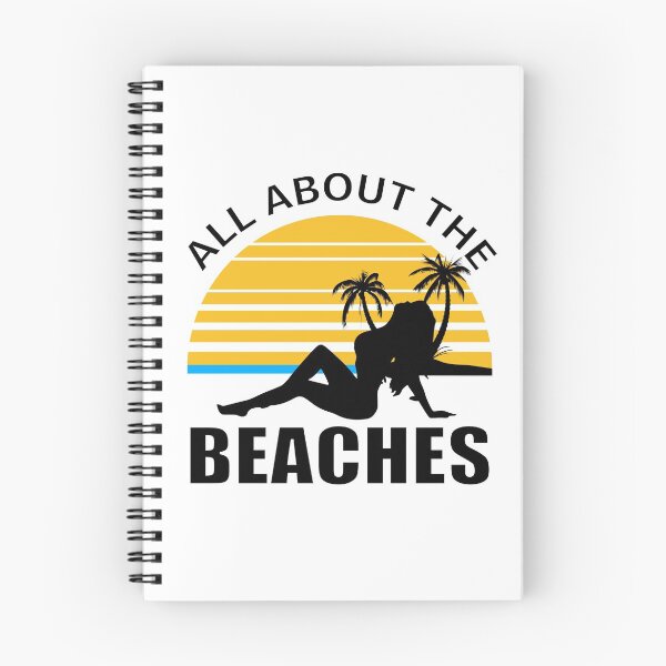 Item preview, All About The Beaches Funny Spring Break Vacation designed and sold by pixeljamz.