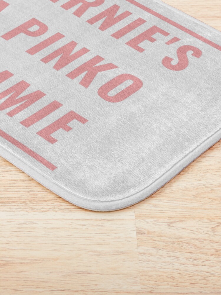 Alternate view of BERNIE'S A PINKO COMMIE Bath Mat