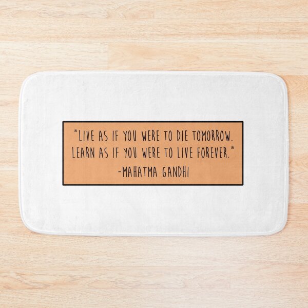 Item preview, Mahatma Gandhi Quote designed and sold by mynameisliana.