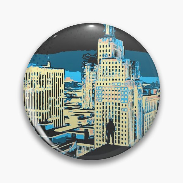 Item preview, Pop Comic: Overlooking the City Night designed and sold by Alyxandre.