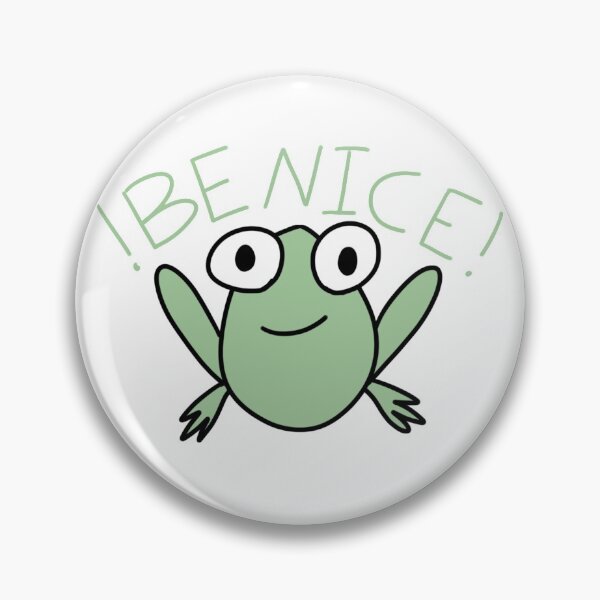 Item preview, Be Nice Frog designed and sold by maggiesmeeth.