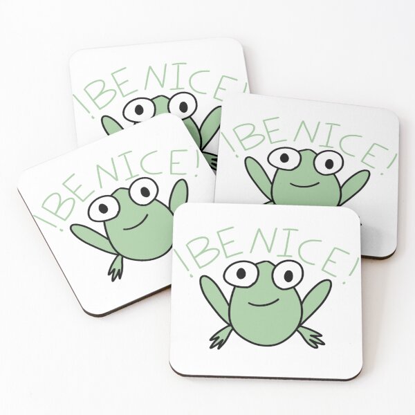 Item preview, Be Nice Frog designed and sold by maggiesmeeth.