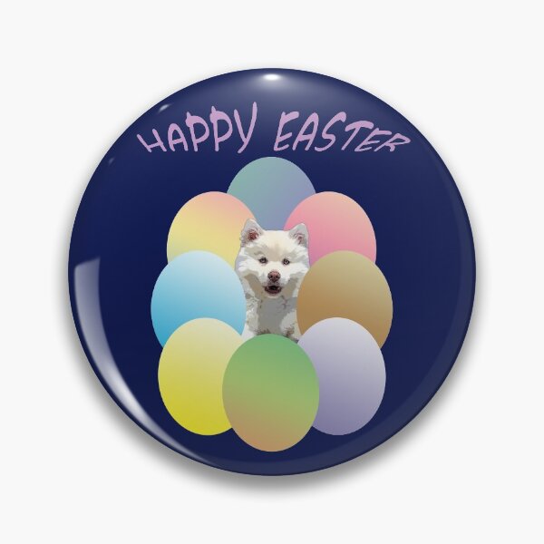 Item preview, Little white dog for Easter designed and sold by Astralia.