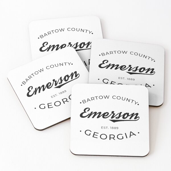 Item preview, Emerson Georgia Bartow County Logo designed and sold by PeerlessMerch.