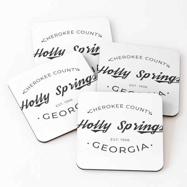 Item preview, Holly Springs Georgia Cherokee County City Logo designed and sold by PeerlessMerch.