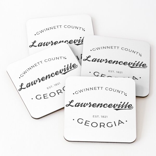Item preview, Lawrenceville Georgia Gwinnett County City Logo designed and sold by PeerlessMerch.