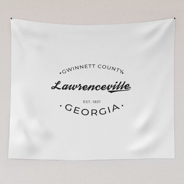 Item preview, Lawrenceville Georgia Gwinnett County City Logo designed and sold by PeerlessMerch.