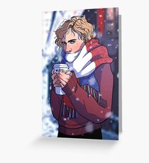 Winter Enjolras Greeting Card