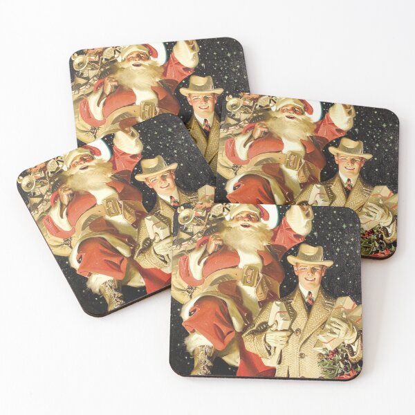Item preview, Merry Christmas from Kuppenheimer's, c.1924 J.C. Leyendecker designed and sold by immortalpeaches.