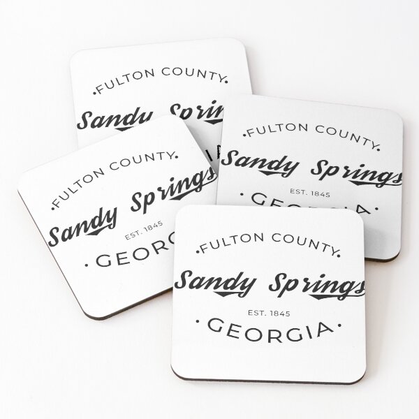 Item preview, Sandy Springs Georgia Fulton County City Logo designed and sold by PeerlessMerch.