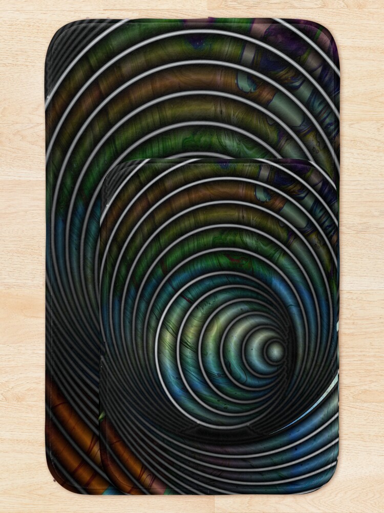Alternate view of Chameleon's Eye II Bath Mat